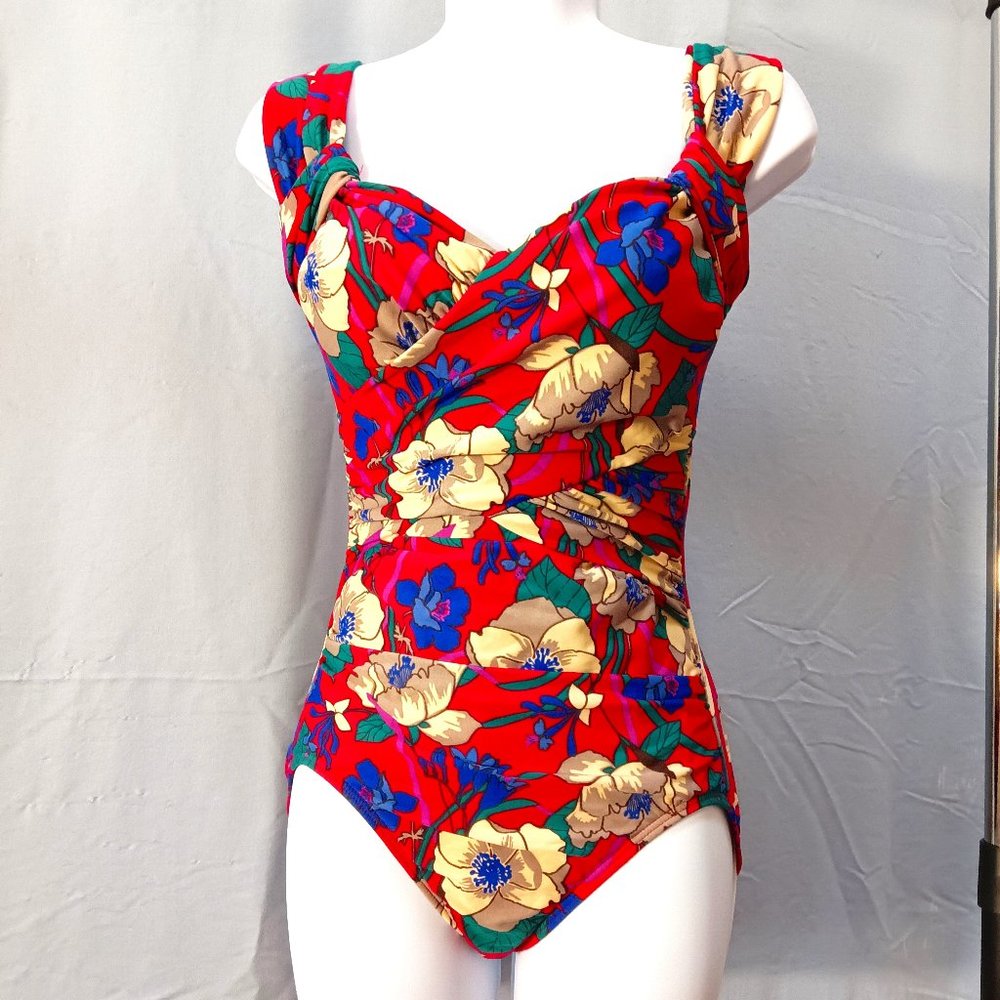 LANDS' END One Piece Swimsuit